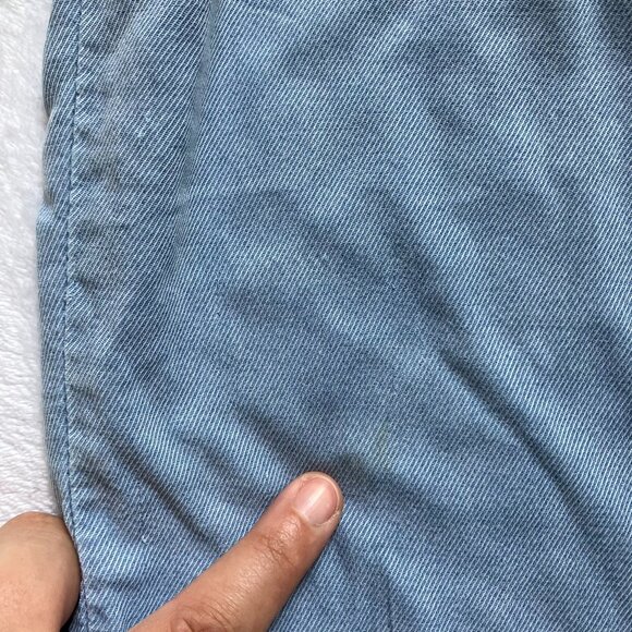 FREE w/ Purchase Denim Jogger Pants Size 110 (4T/5T) | Light Blue Elastic GUC - Picture 8 of 16